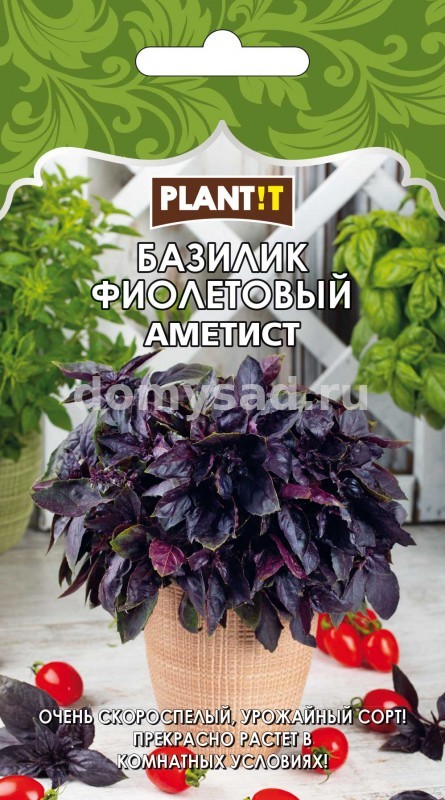 Базилик ФИОЛЕТОВЫЙ Аметист 0,25гр. (PLANT!T) Ц